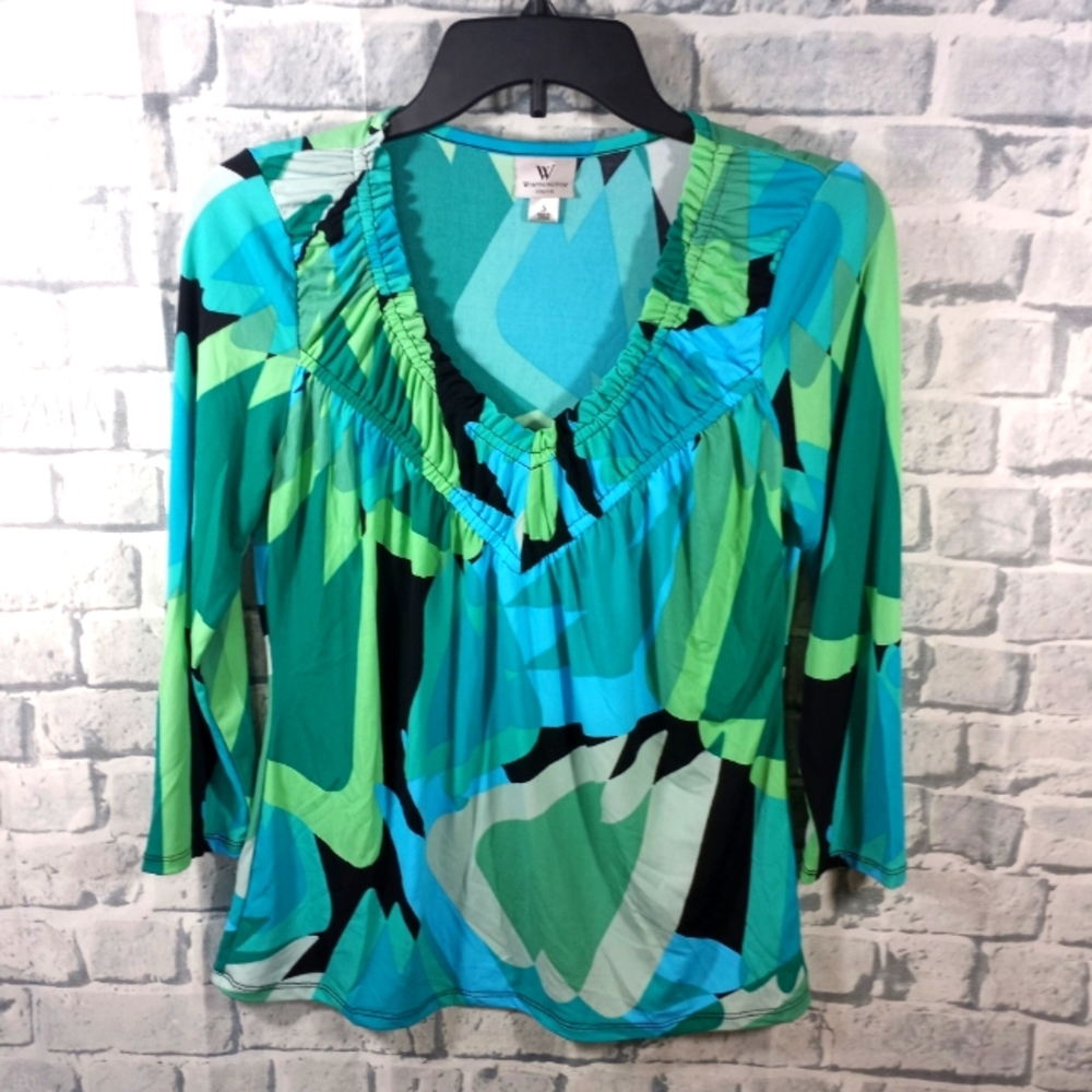 Funky Worthington Stretch Blouse S